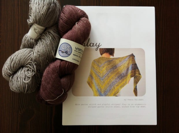 Yarn and Pattern for my first 8in2013 project